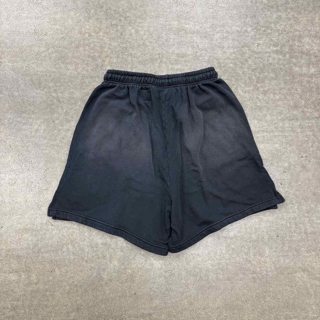 Hellstar Shorts "FLAME" Black White New Size M