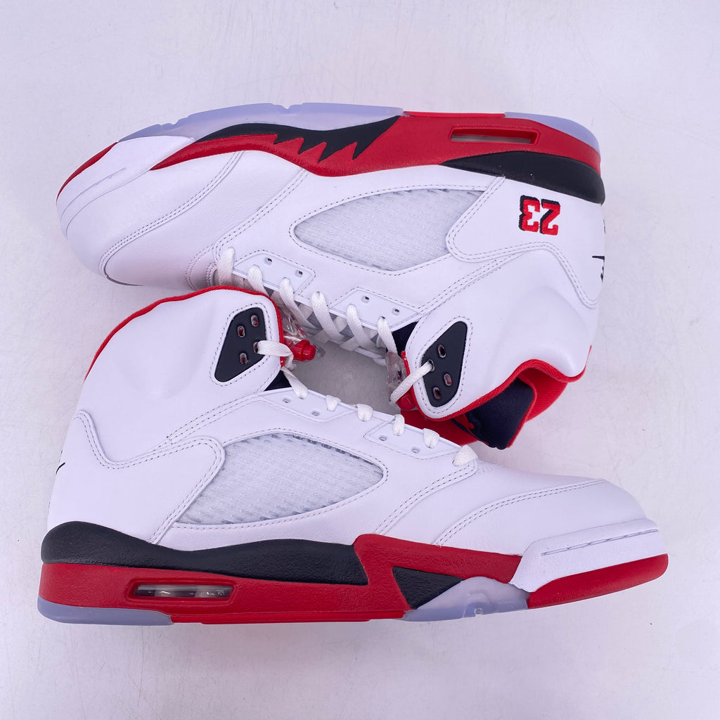 Air Jordan 5 Retro "Fire Red Black Tongue" 2025 New Size 12