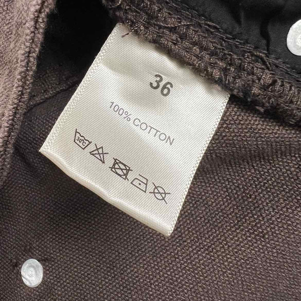 Vale Pant "PATCH" Coffee Brown New Size 36