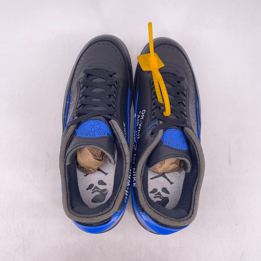 Air Jordan 2 Retro SP "Ow Black Blue" 2021 Used Size 10.5