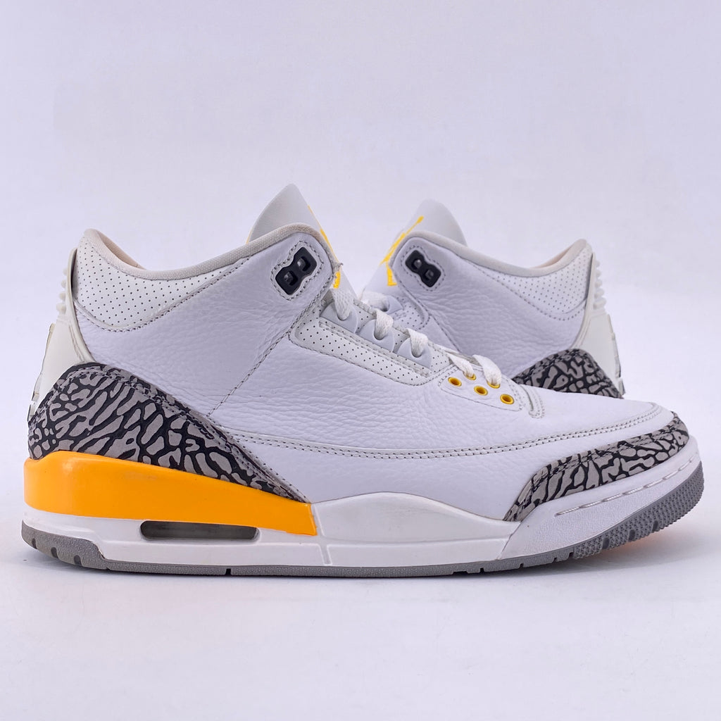 Air Jordan (W) 3 Retro "Laser Orange" 2020 Used Size 10.5W