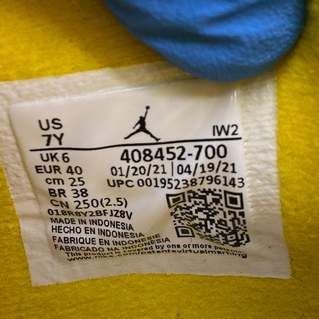 Air Jordan (GS) 4 Retro "Lightning" 2021 New Size 7Y