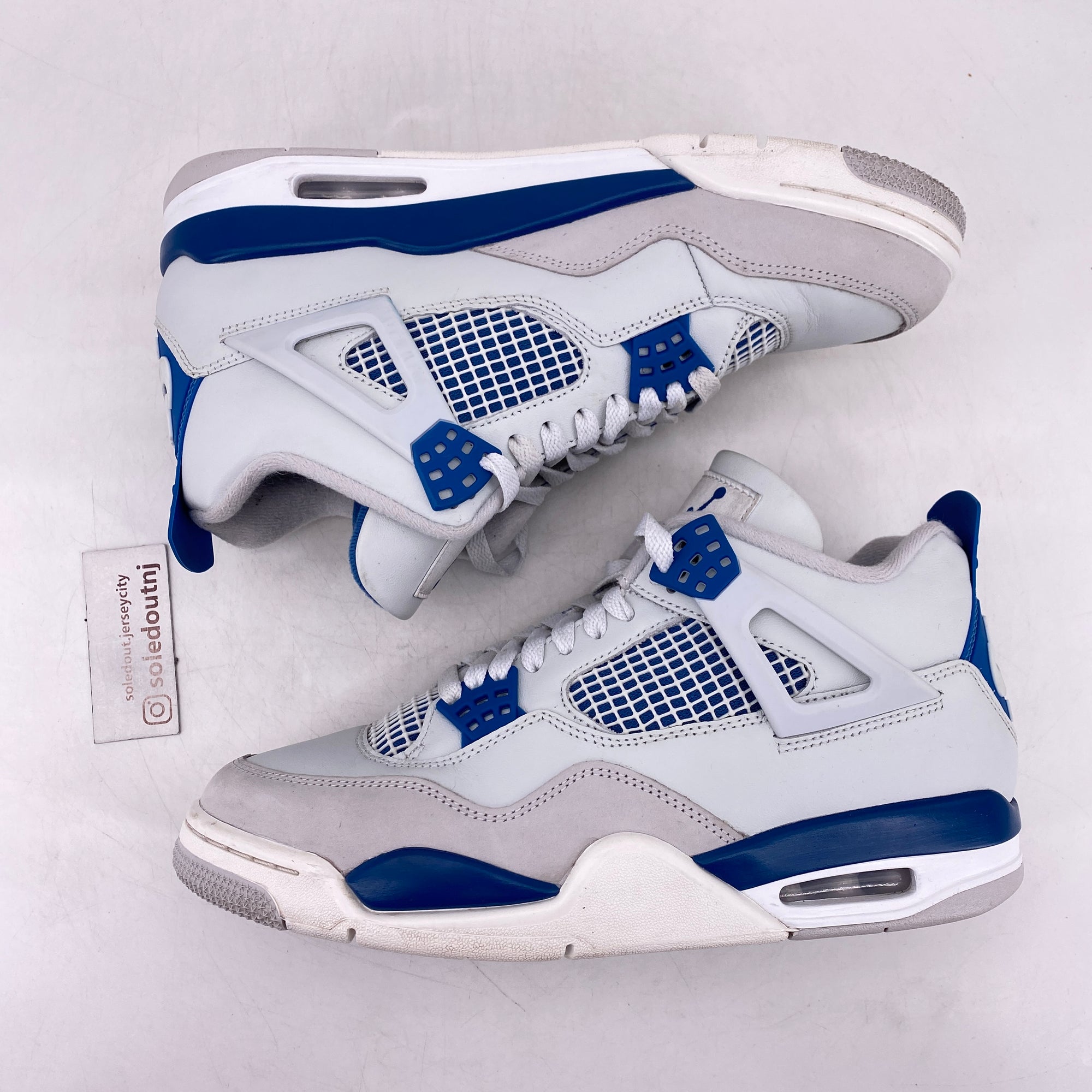 Air Jordan 4 Retro &quot;Military Blue&quot; 2024 Used Size 8.5