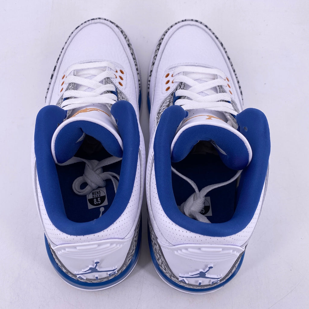 Air Jordan 3 Retro "Wizards" 2023 New Size 8.5