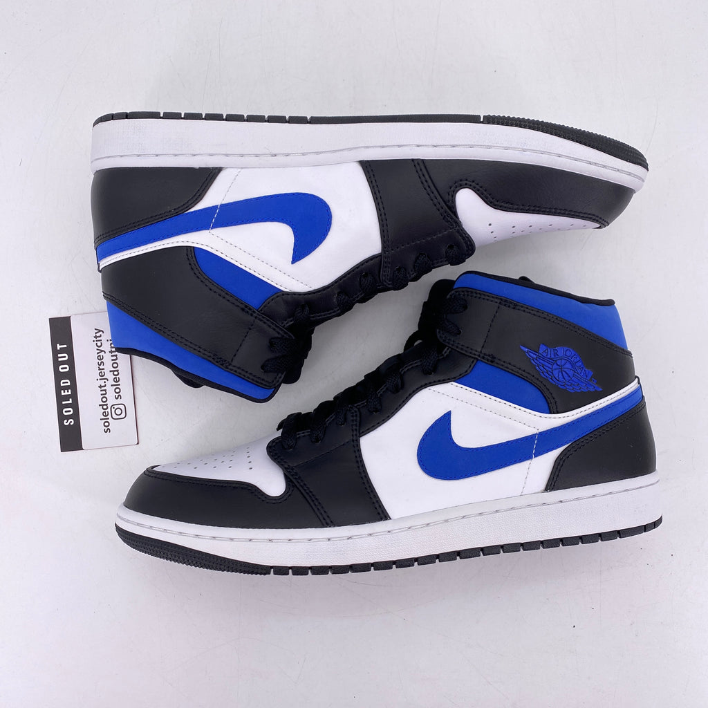 Air Jordan 1 Mid "Black Racer Blue" 2021 New Size 13