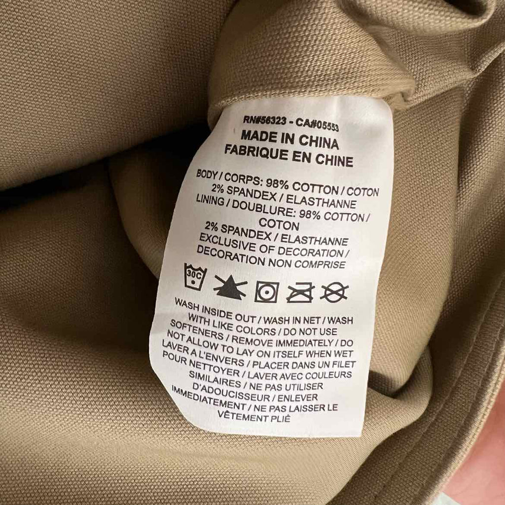 Travis Scott Vest "UTILITY" Khaki New Size XL