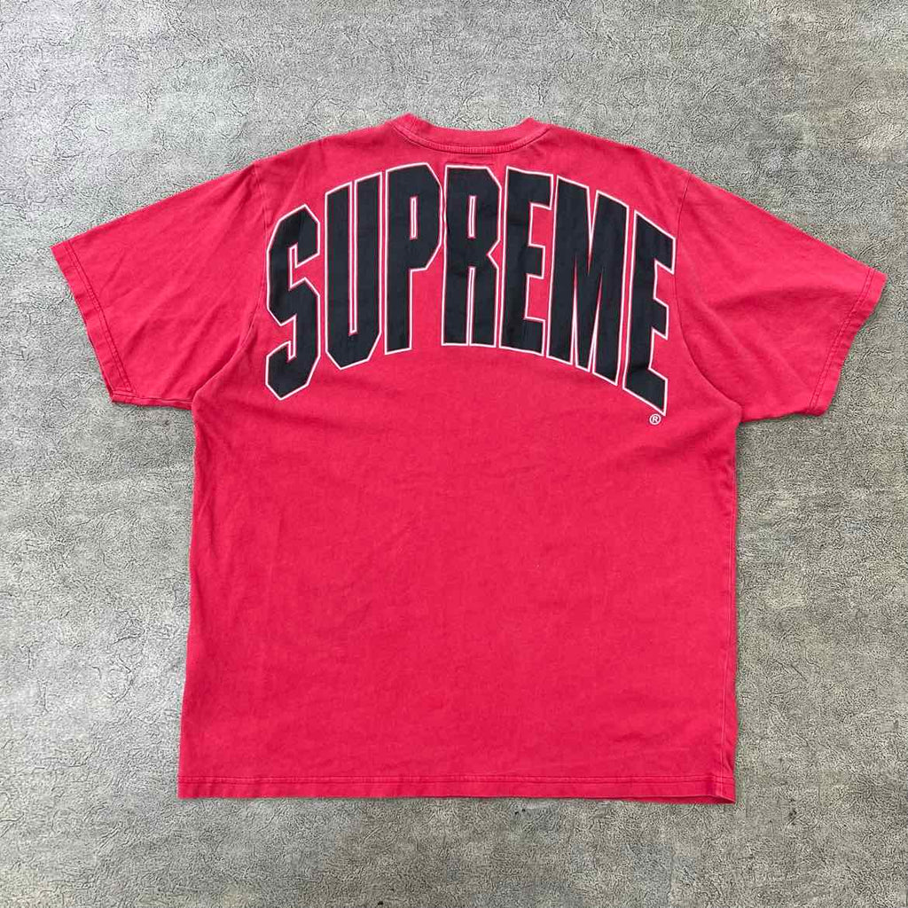 Supreme T-Shirt "BACK ARCH" Red Used Size XL