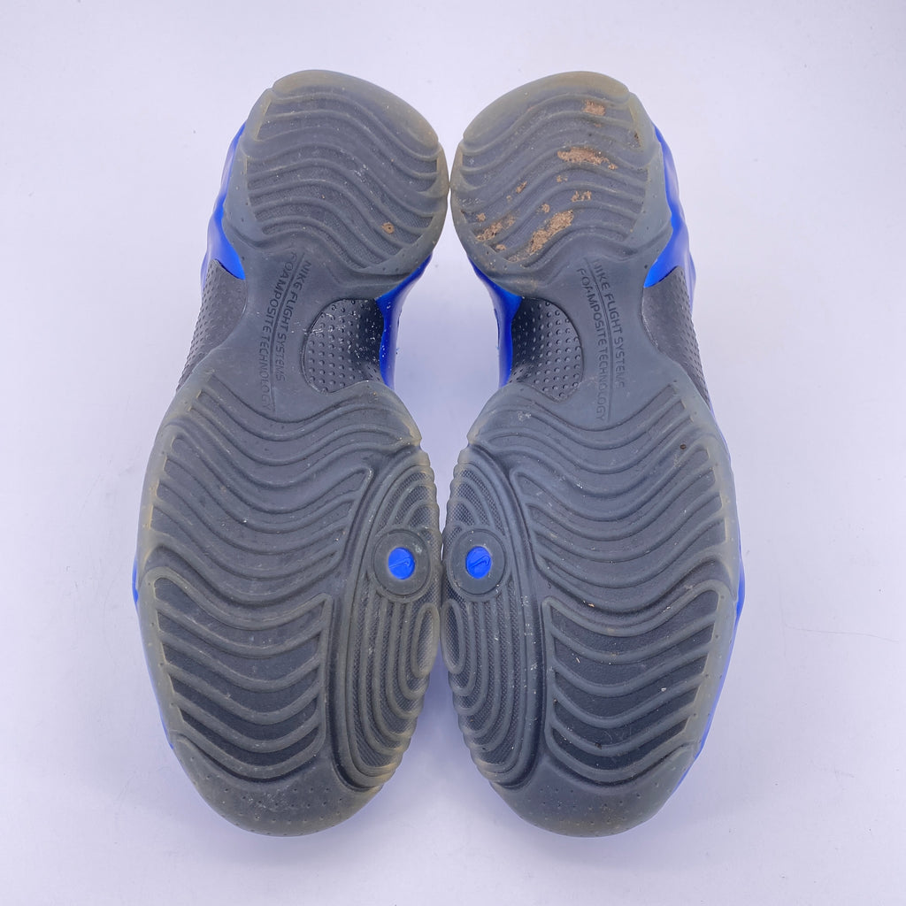 Nike Air Flightposite "Dark Neon Royal" 2018 Used Size 11