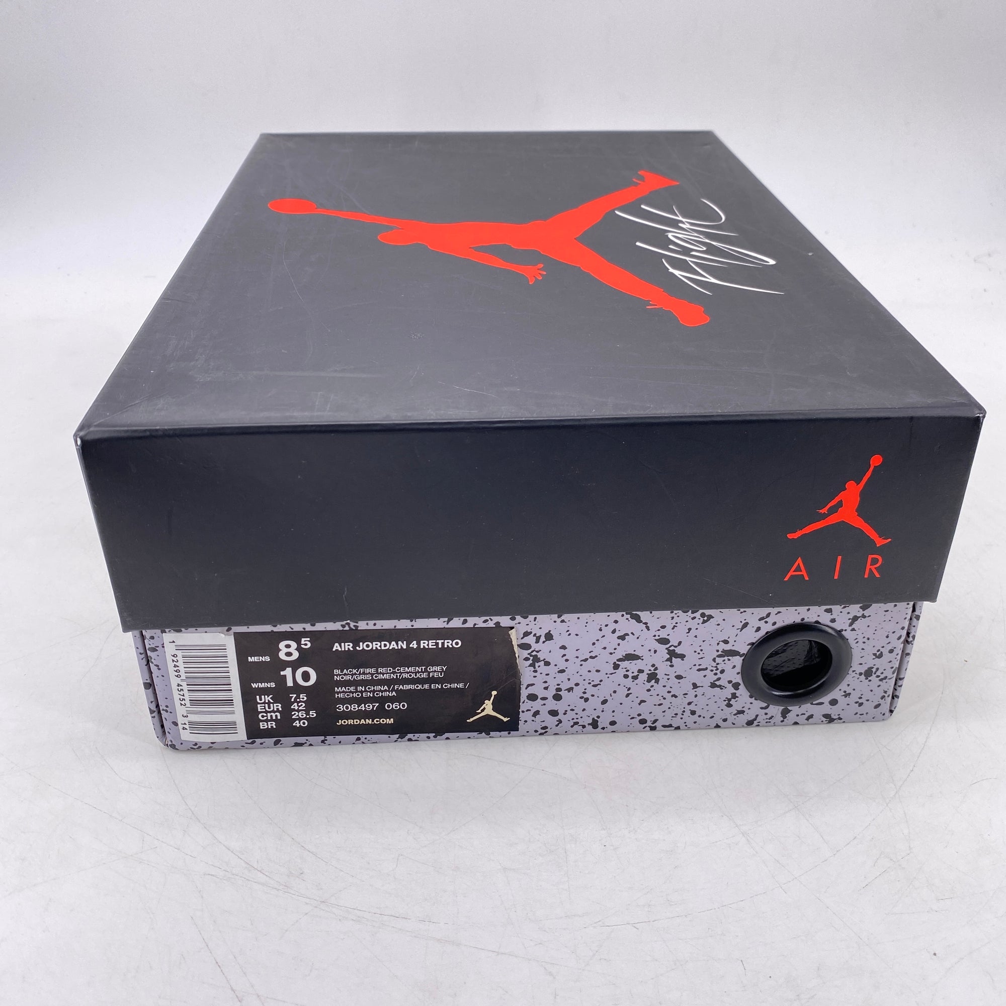 Air Jordan 4 Retro &quot;Bred&quot; 2019 Used Size 8.5