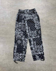 Kith Pants "BANDANA" Black New Size S