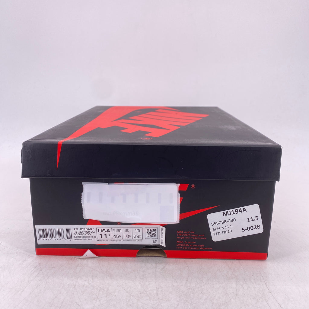 Air Jordan 1 Retro High OG "Pine Green" 2020 Used Size 11.5