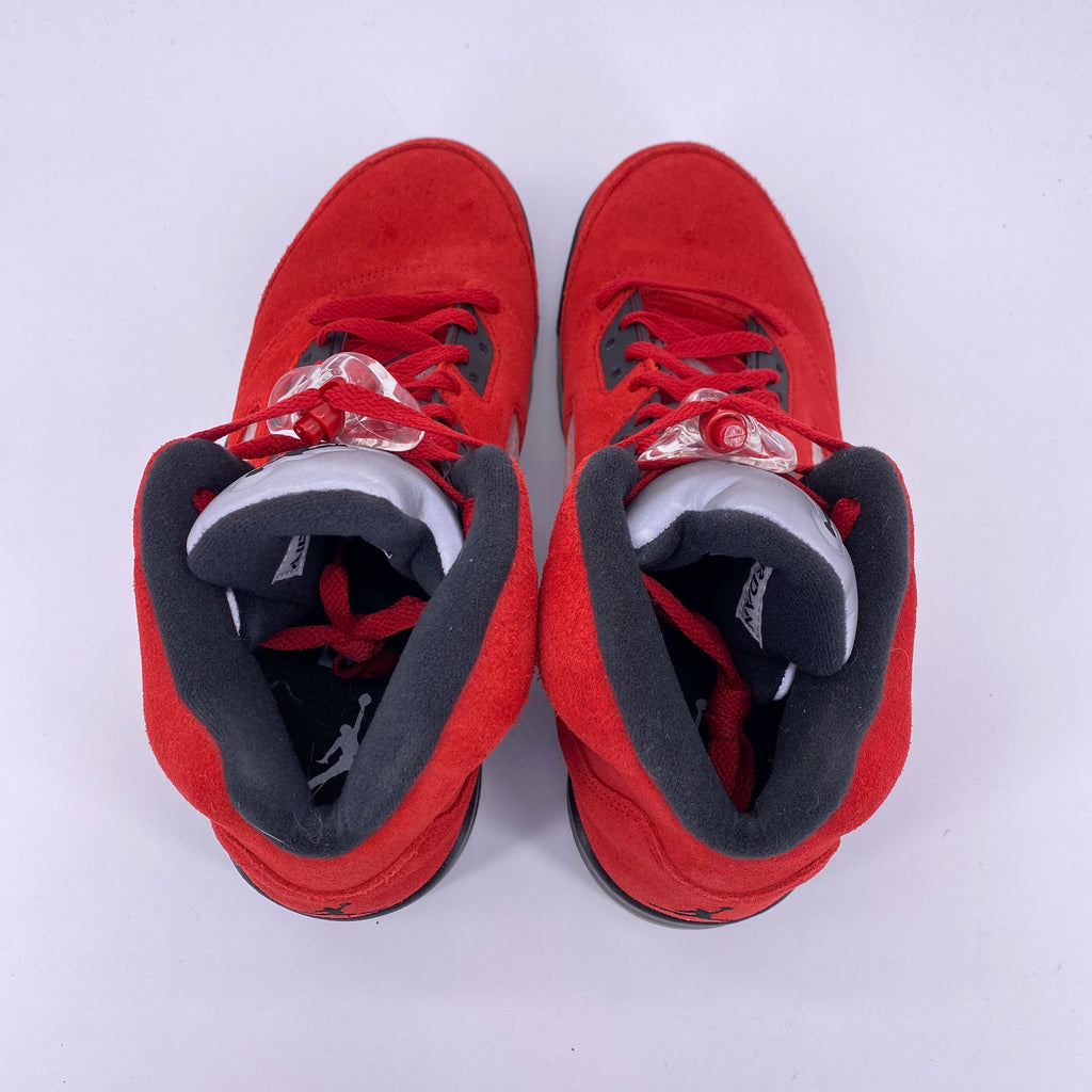 Air Jordan 5 Retro "Raging Bull Red Suede" 2021 Used Size 10