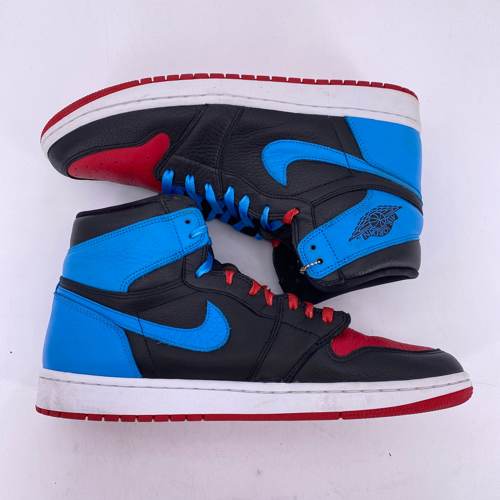 Air Jordan (W) 1 Retro High OG "Nc To Chi" 2020 Used Size 13.5W