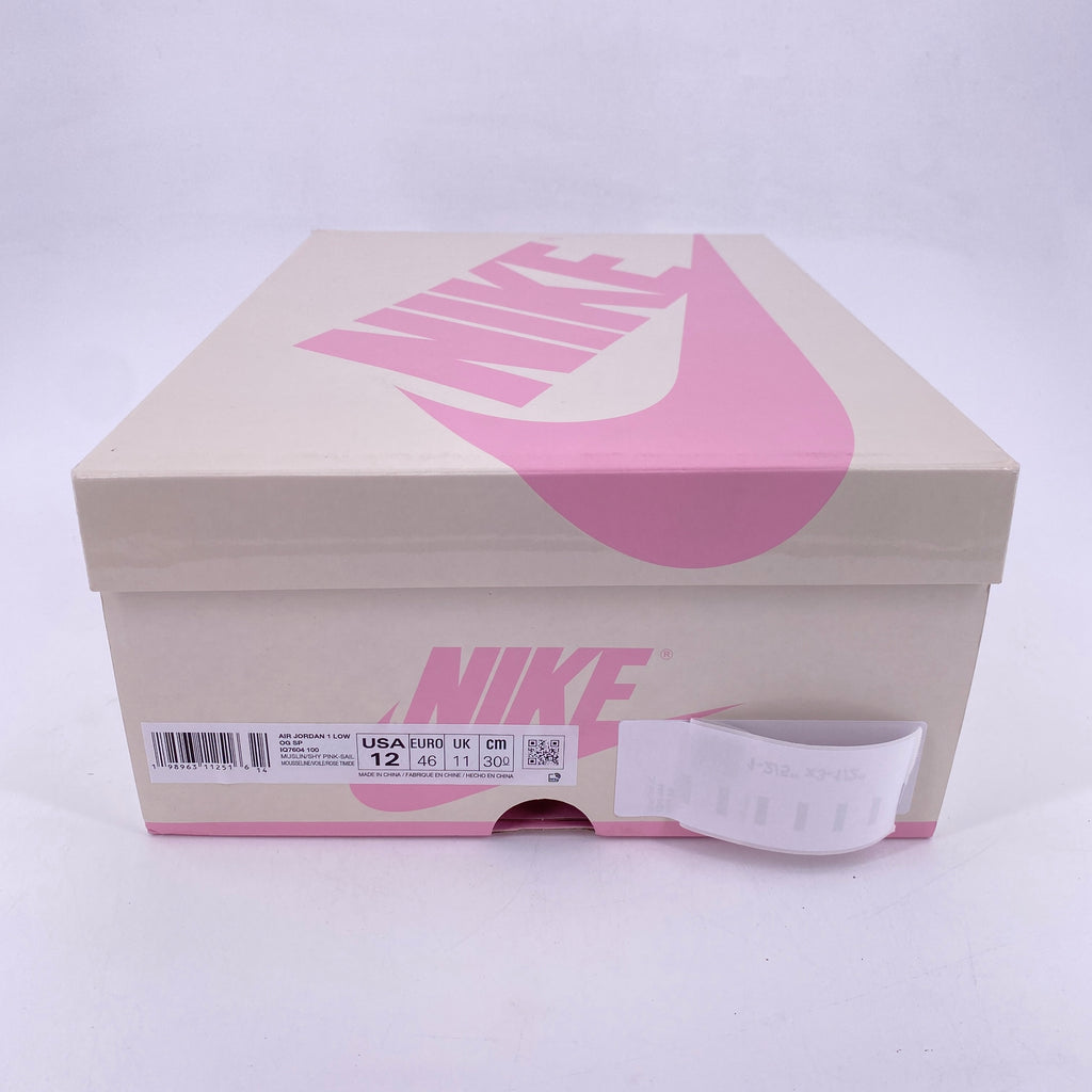 Air Jordan 1 Retro Low "Travis Scott Shy Pink" 2026 New Size 12
