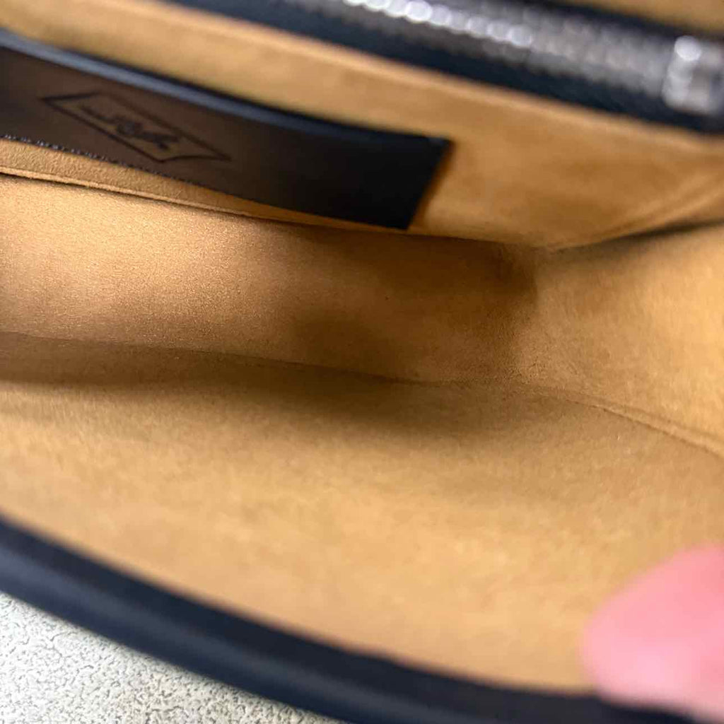 MCM Shoulder Bag "MINI AREN" Used Black Size OS