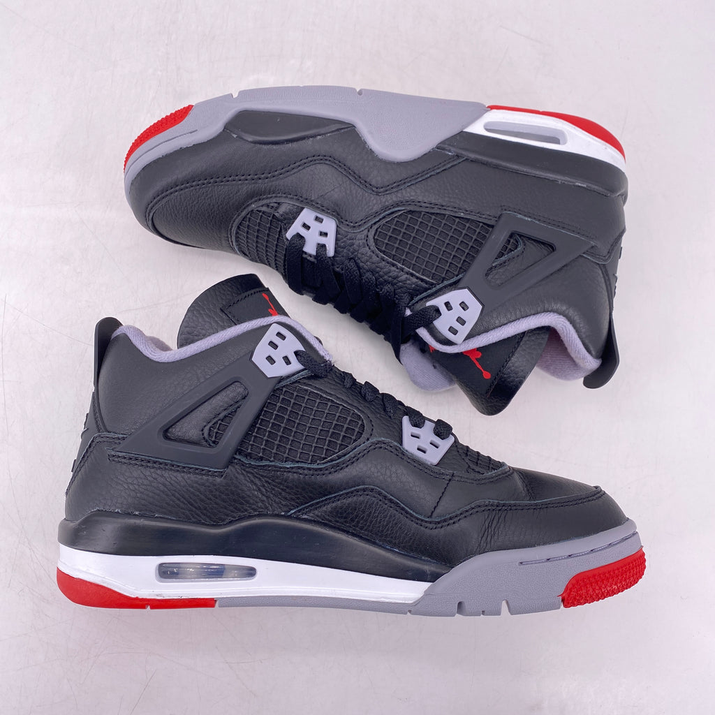 Air Jordan (GS) 4 Retro "Bred Reimagined" 2024 New Size 7Y