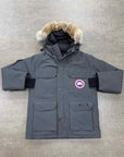 Canada Goose jacket tee "EXPEDITION" Grey Used Size S