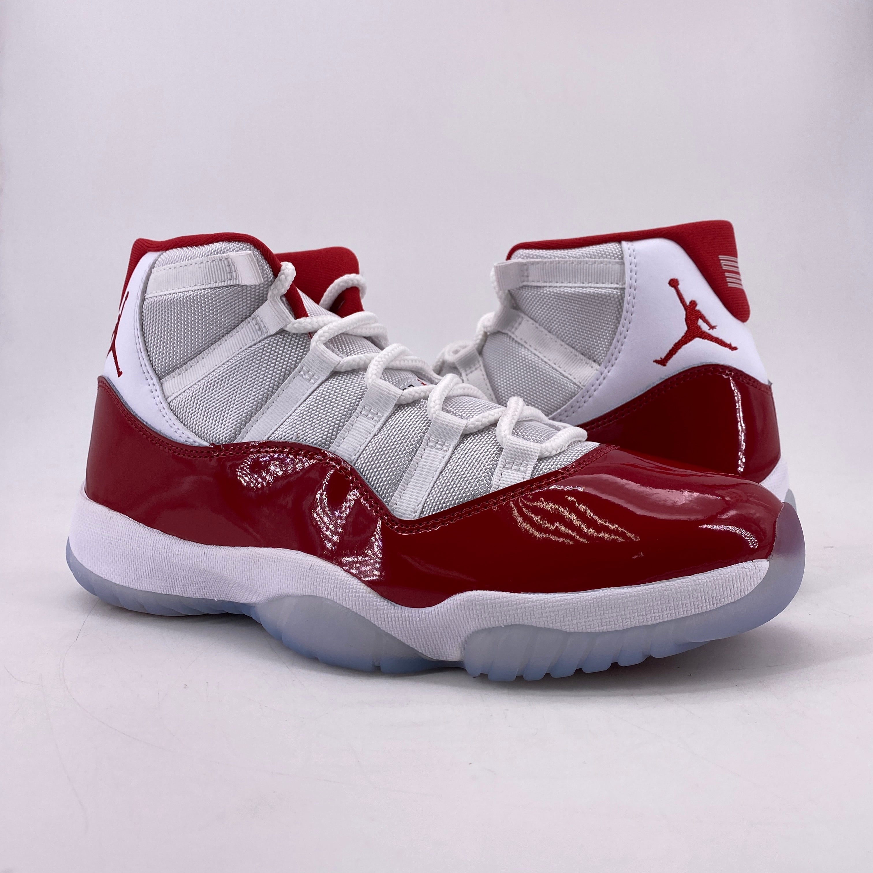 Jordan 11 red low cut on sale