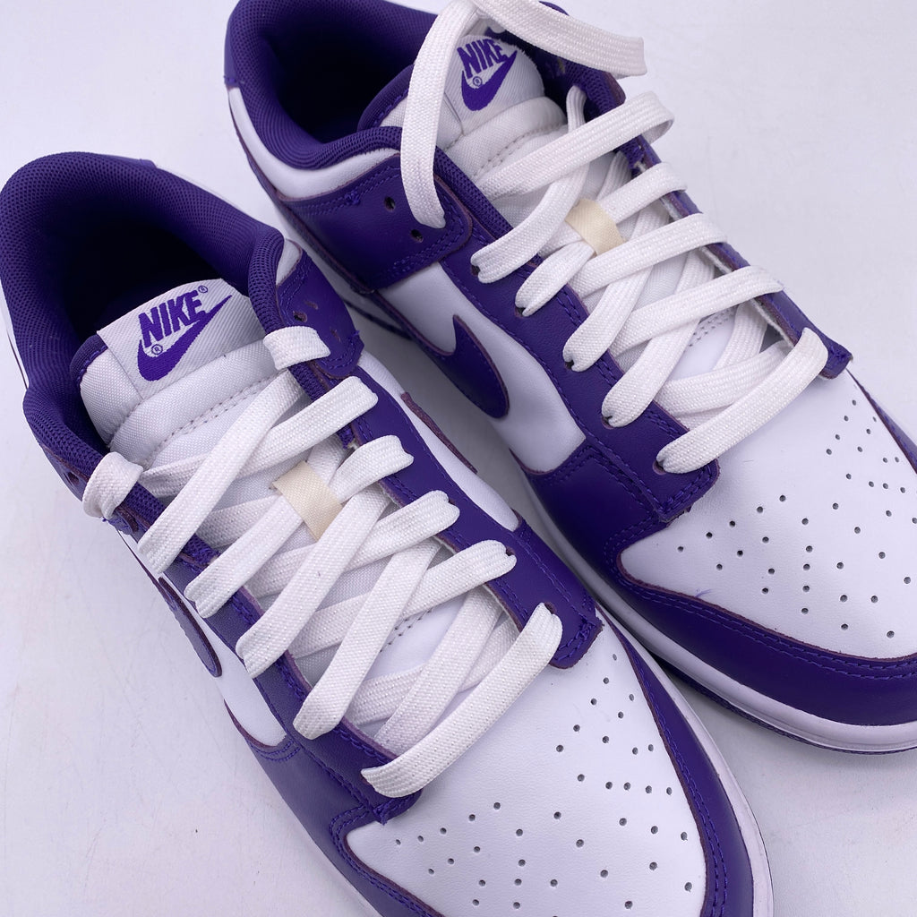 Nike Dunk Low Retro "Court Purple" 2022 New Size 9