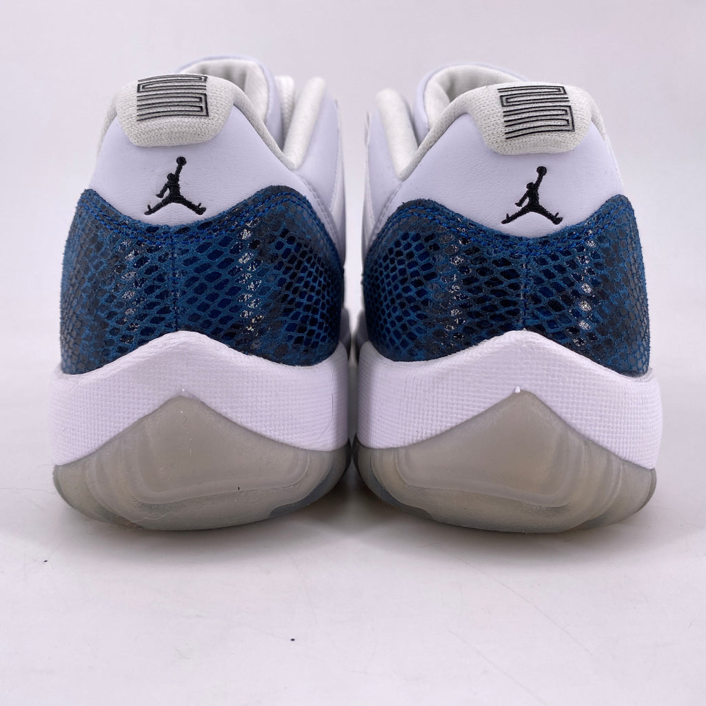 Air Jordan 11 Retro Low LE "Snake Navy" 2019 New Size 10