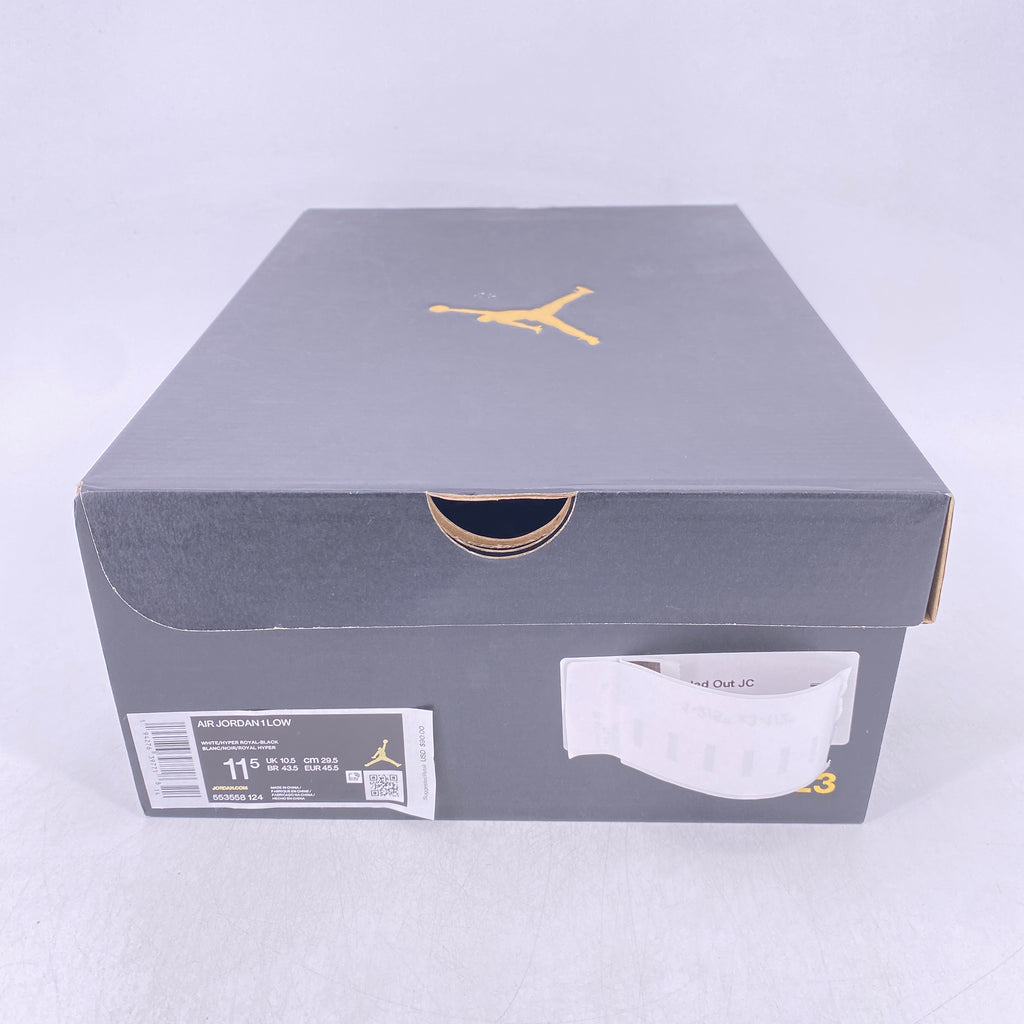 Air Jordan 1 Low "Game Royal" 2020 New Size 11.5