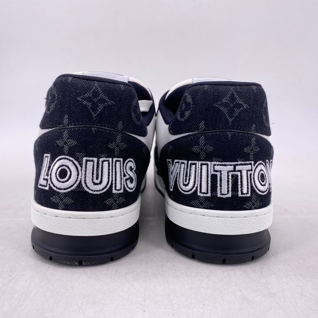 Louis Vuitton Trainer "Black White"  New Size 10LV