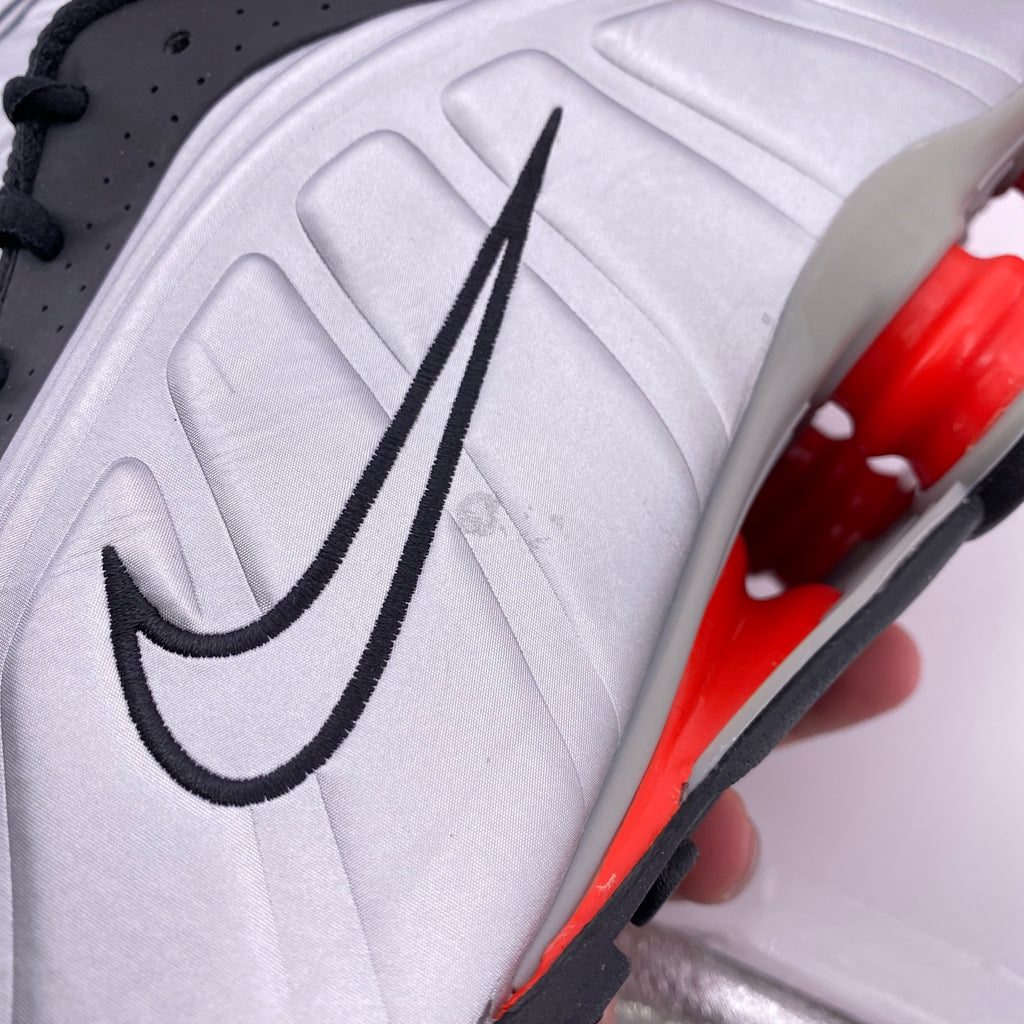Nike Shox R4 "Black Metallic Silver" 2025 New Size 12