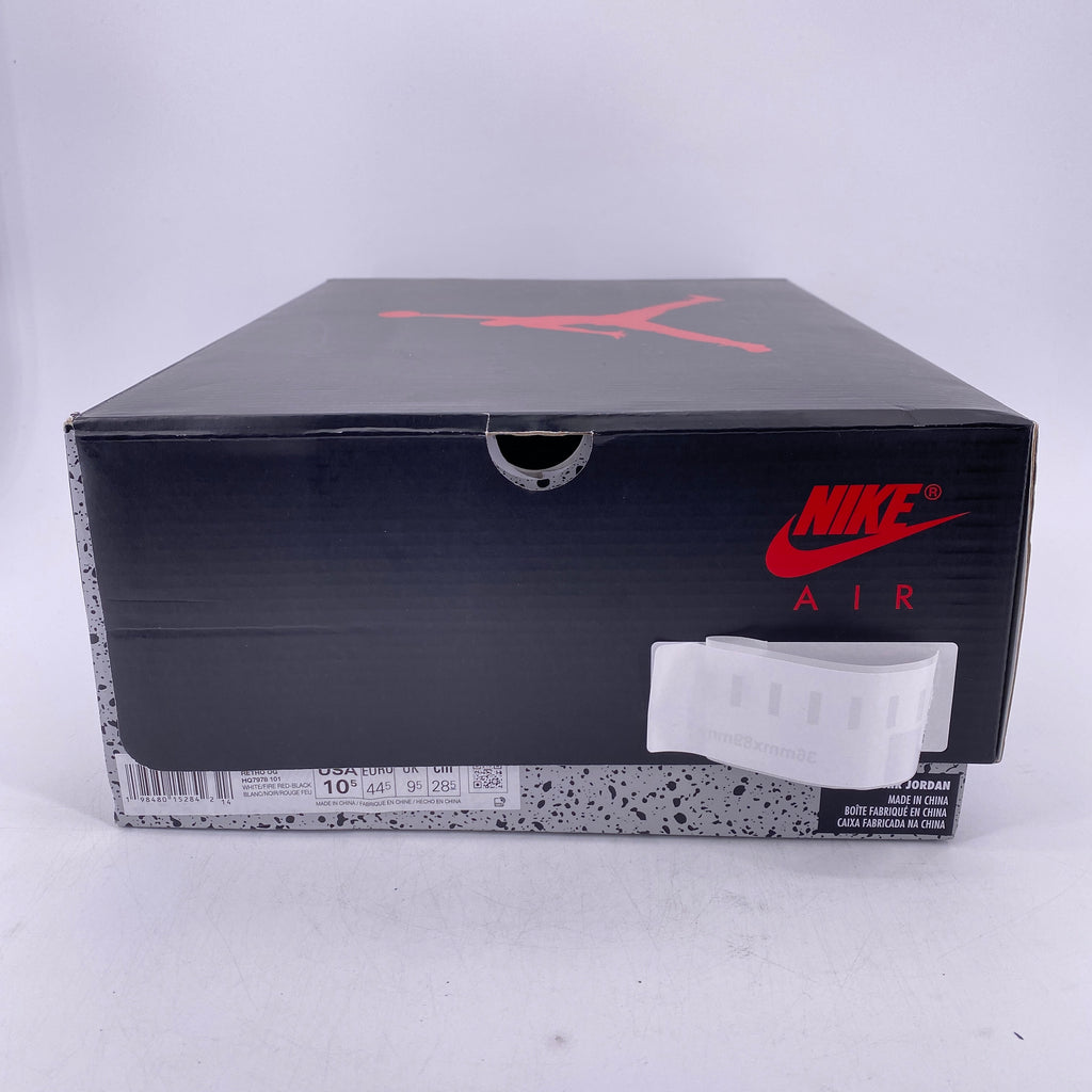Air Jordan 5 Retro "Fire Red Black Tongue" 2025 New Size 10.5