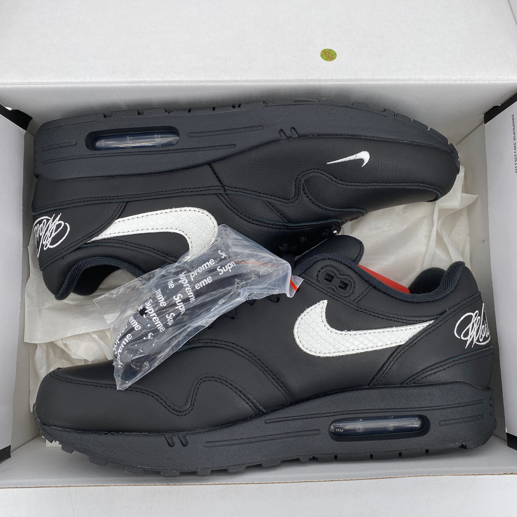 Nike Air Max 1 "Supreme Black White" 2025 New Size 10