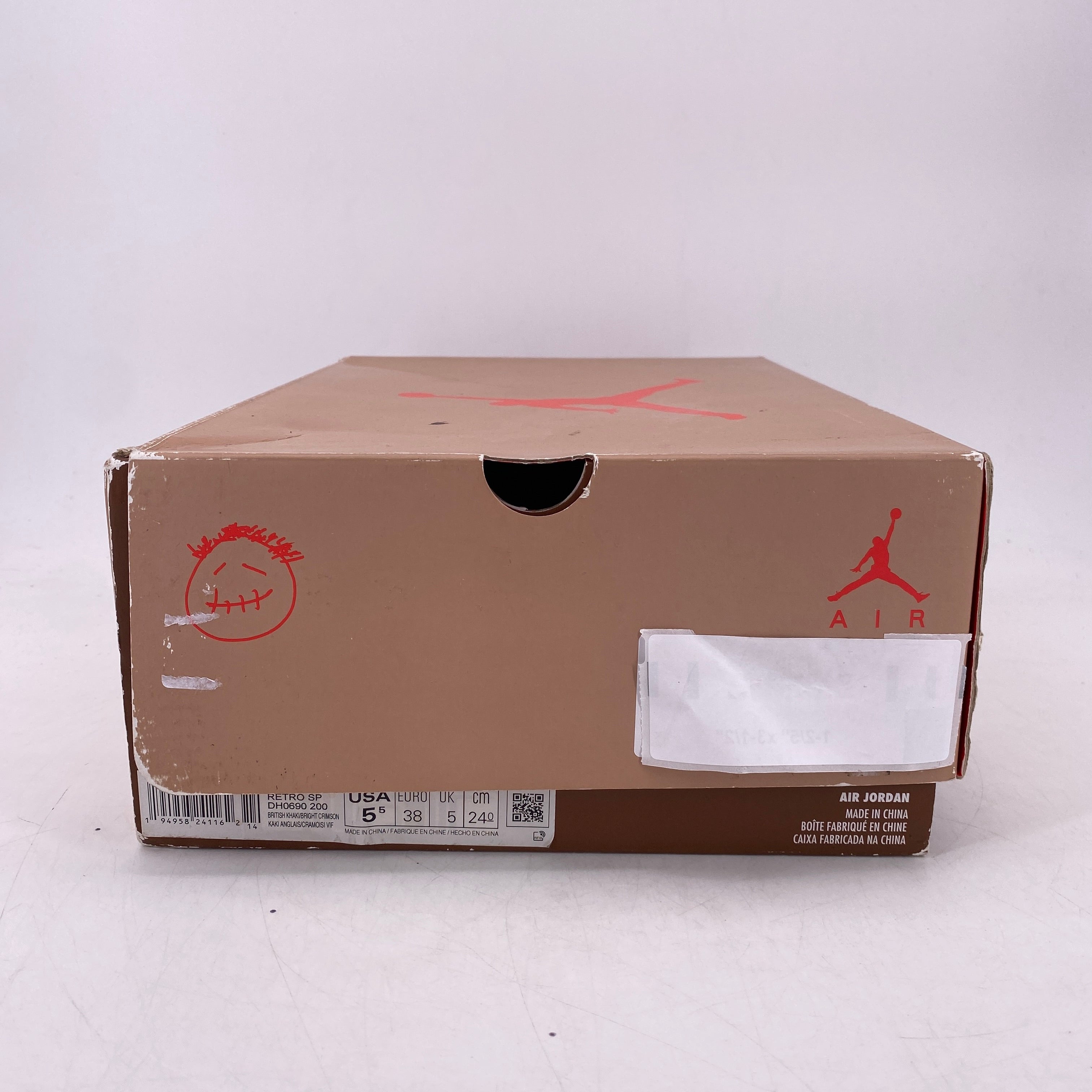 Air Jordan 6 Retro &quot;British Khaki&quot; 2021 Used Size 5.5