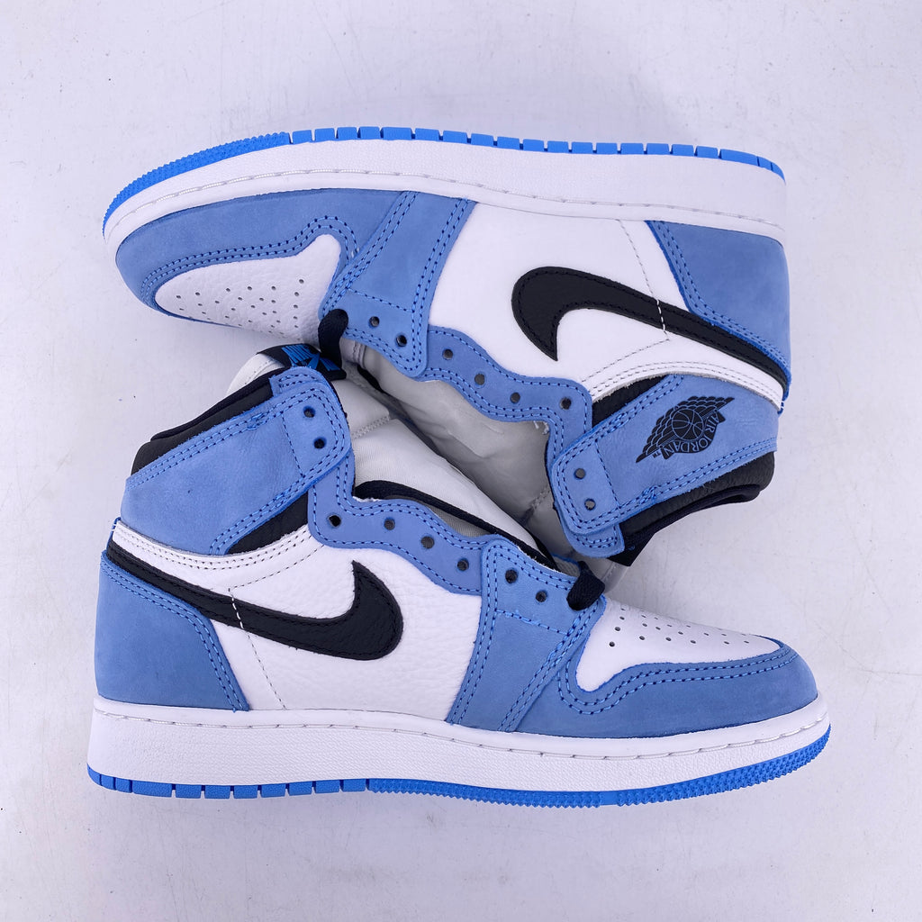 Jordan (GS) 1 Retro High "University Blue" 2021 New Size 4Y