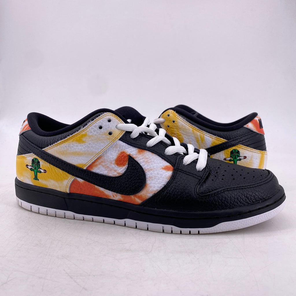 Nike SB Dunk Low "Raygun Tie-Dye Black" 2019 Used Size 11