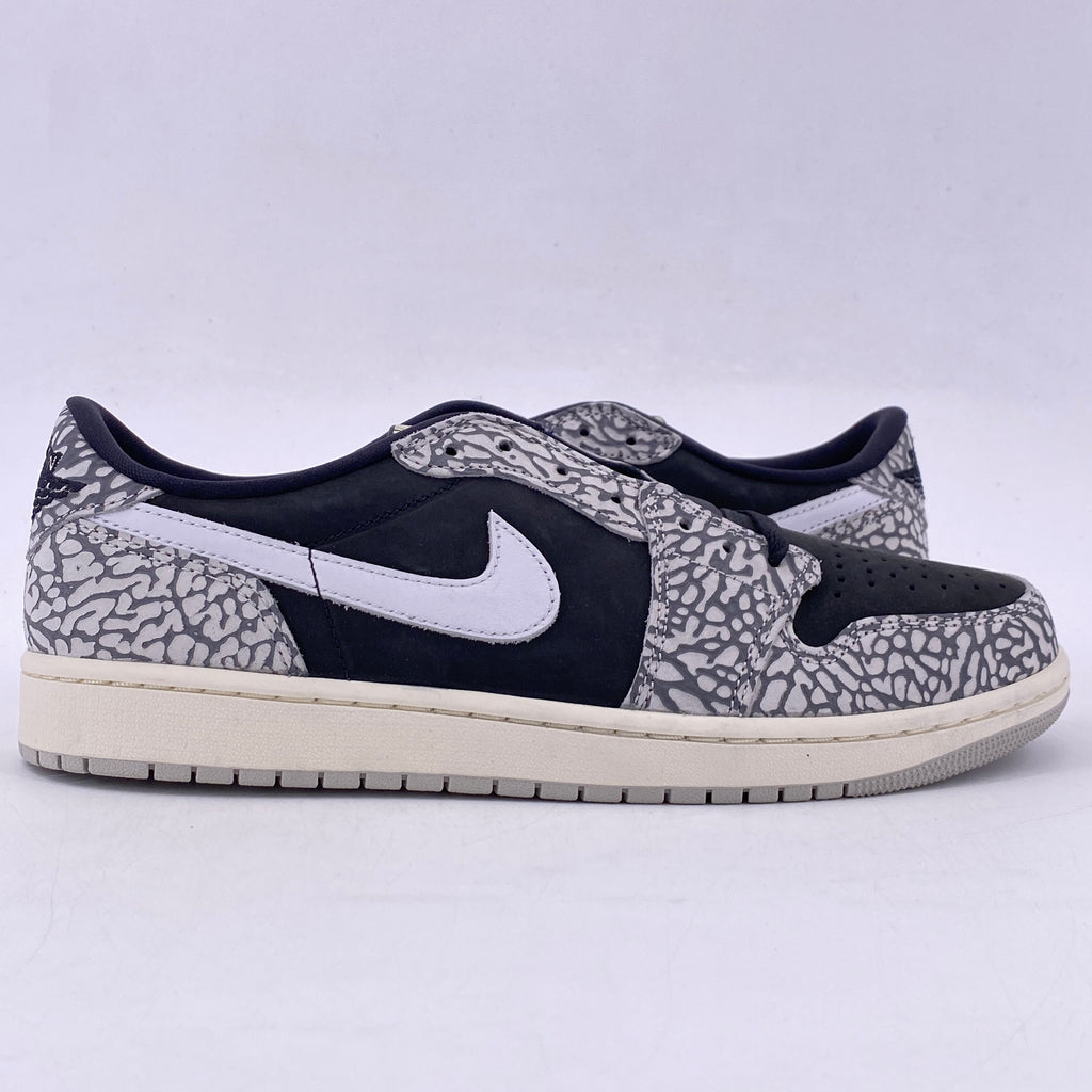 Air Jordan 1 Retro Low "Black Cement" 2023 New Size 10.5