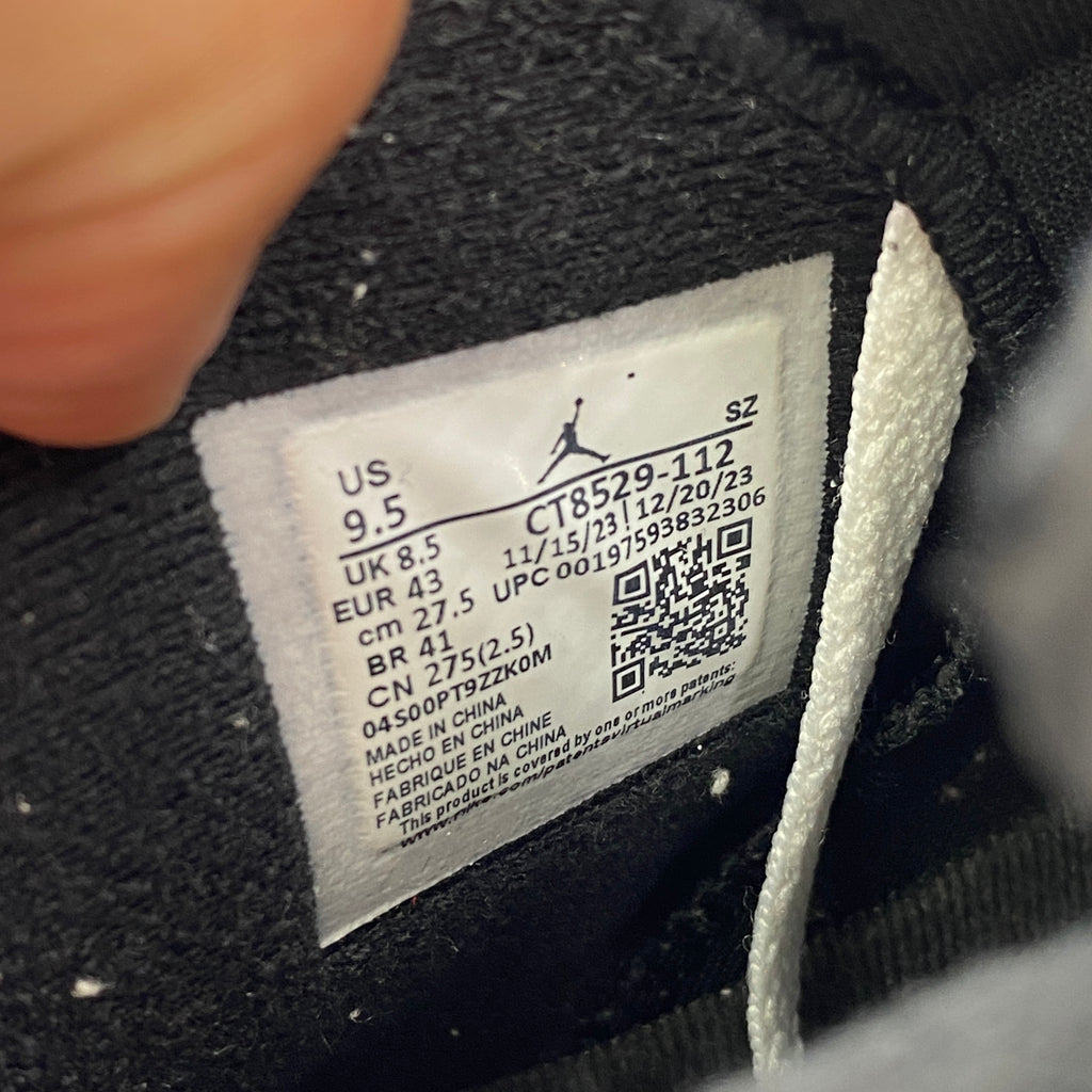 Air Jordan 6 Retro "Reverse Oreo" 2024 Used Size 9.5