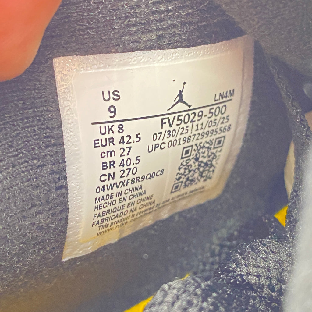 Air Jordan 4 Retro "Lakers" 2026 New Size 9