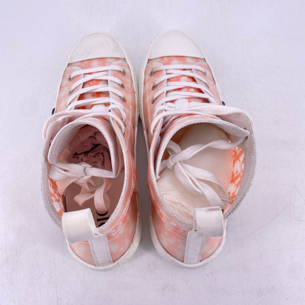 Dior B23 High "Orange Oblique"  Used Size 43