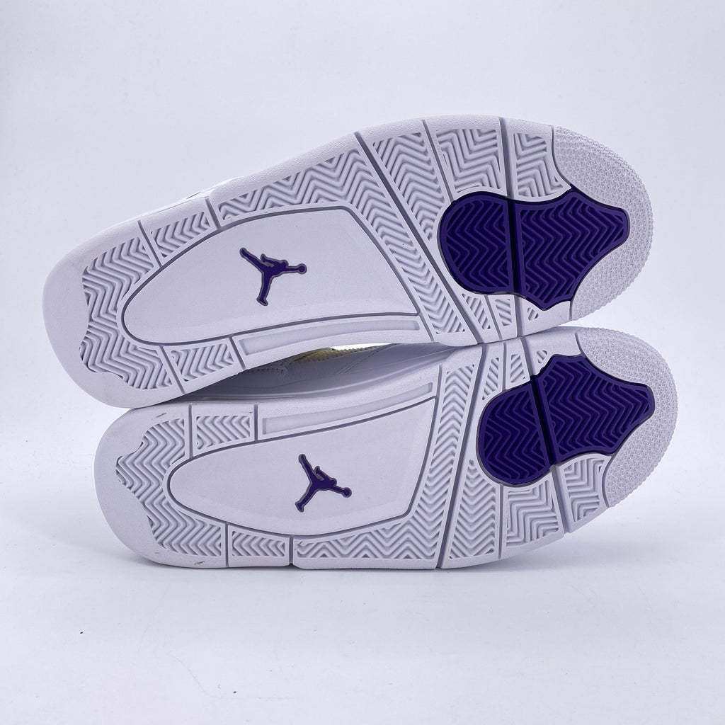 Air Jordan 4 Retro "Metallic Purple" 2020 New (Cond) Size 8.5