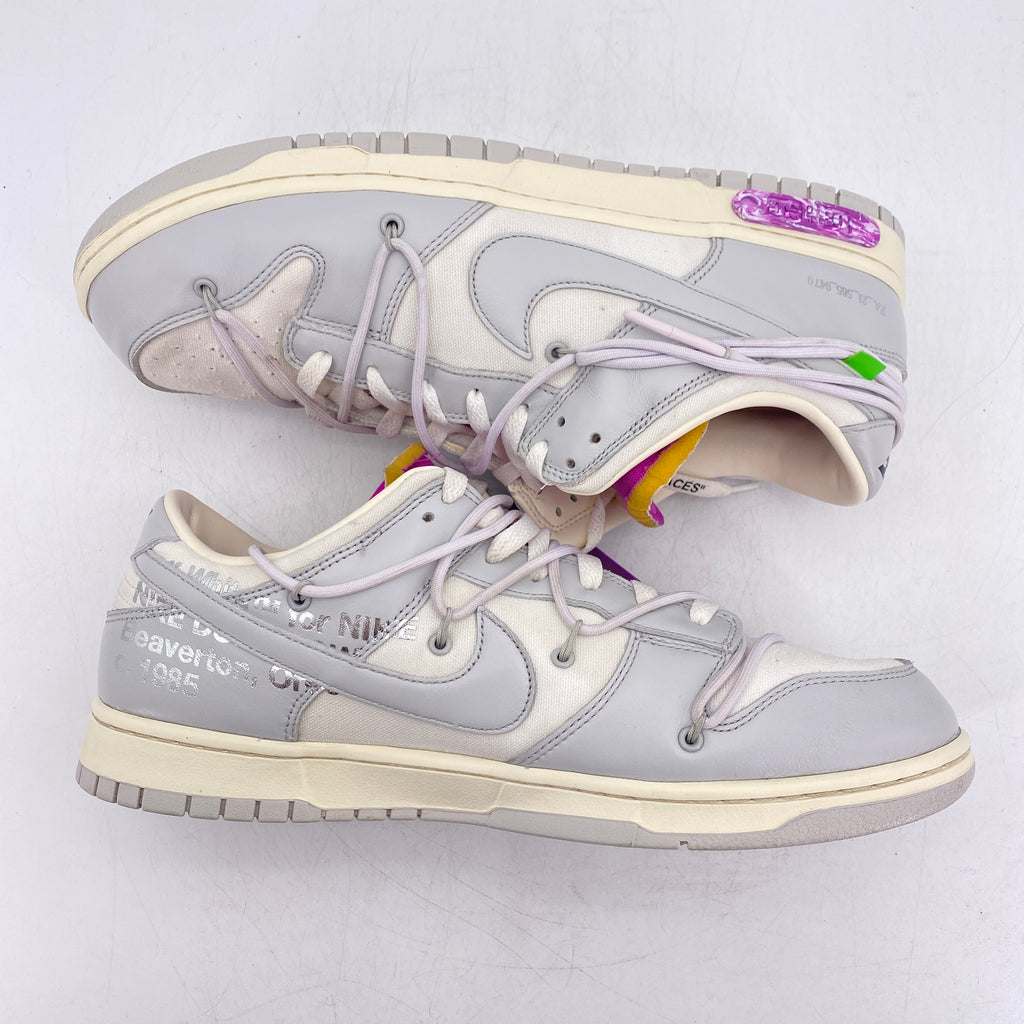 Nike Dunk Low / OW "Lot 3" 2021 Used Size 13