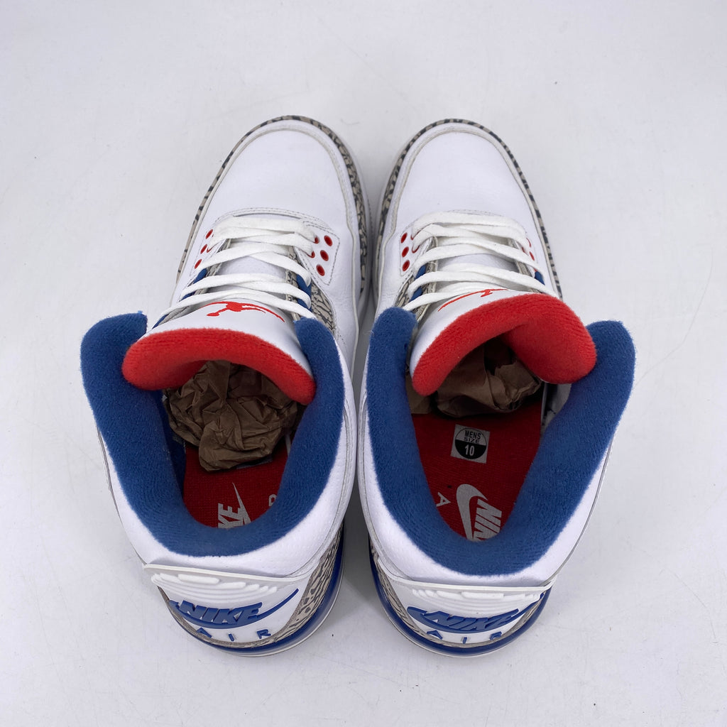 Air Jordan 3 Retro "True Blue" 2016 Used Size 10