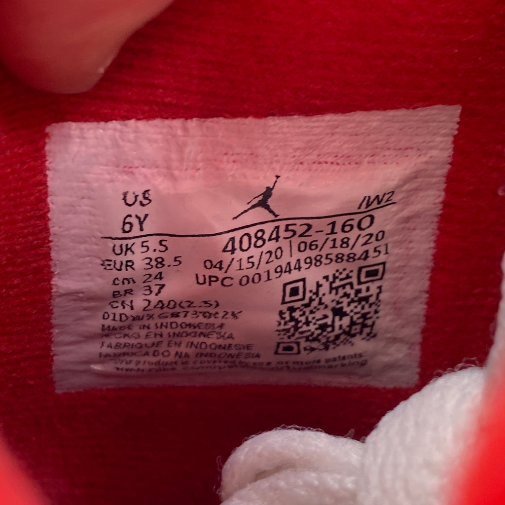 Air Jordan (GS) 4 Retro "Fire Red" 2020 Used Size 6Y