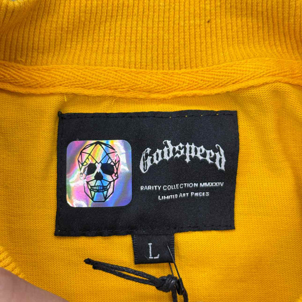 Godspeed T-Shirt "MIAMI SHARK" Yellow New Size L