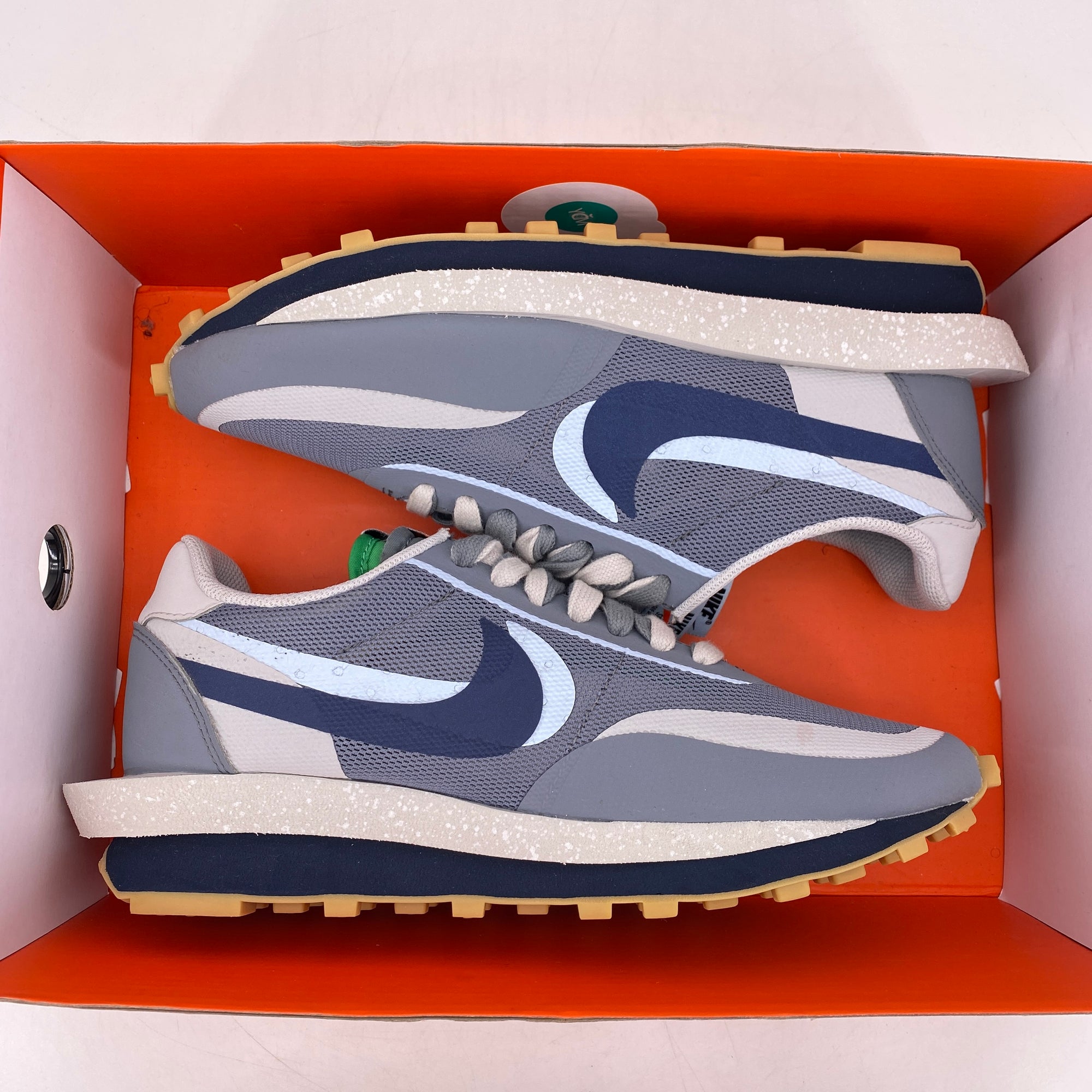 Nike LD WAFFLE &quot;Sacai Clot Kiss Of Death 2&quot; 2021 Used Size 8