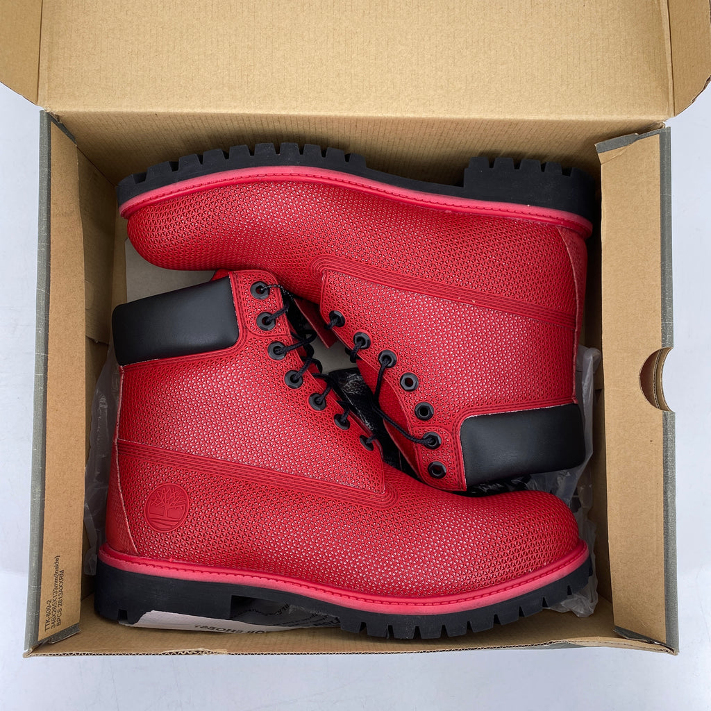 Timberland 6 Inch Boot "Exo Web Tech Red"  New Size 10