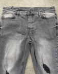 KSUBI Jeans "RIPPED" Grey Used Size 36