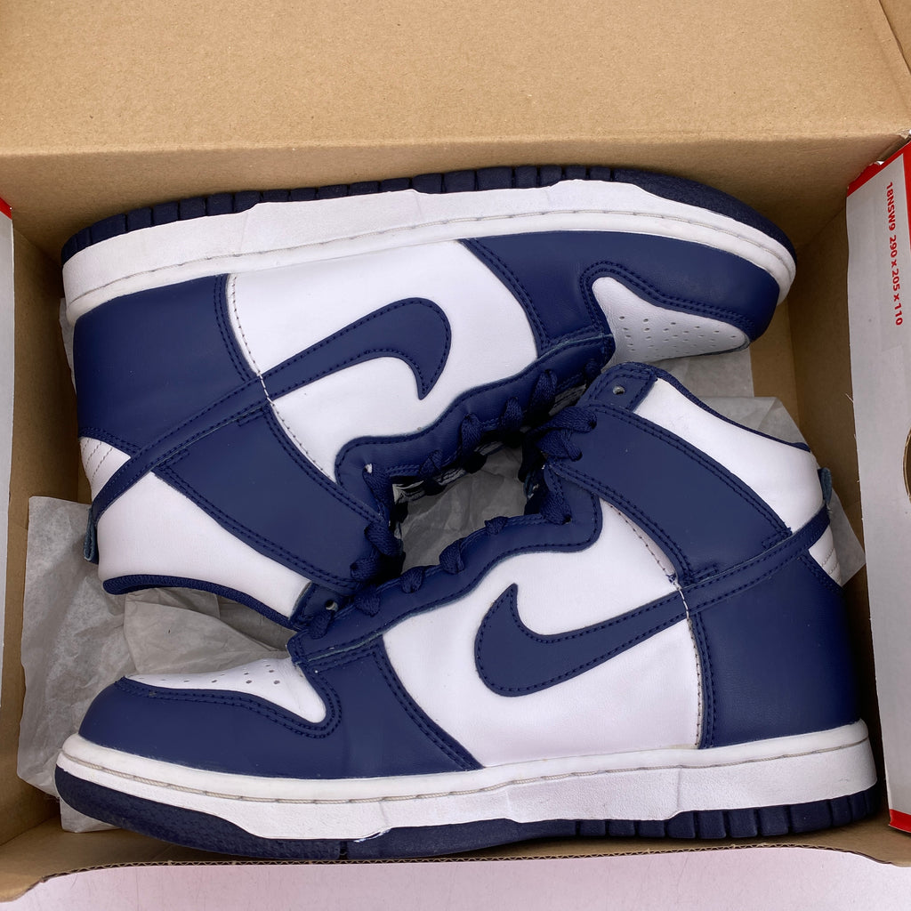 Nike (GS) Dunk High "Championship Navy" 2021 Used Size 6Y