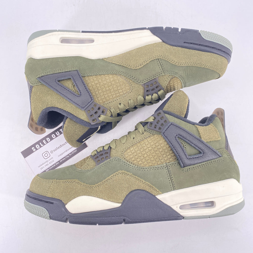 Air Jordan 4 Retro "Medium Olive" 2023 New Size 9