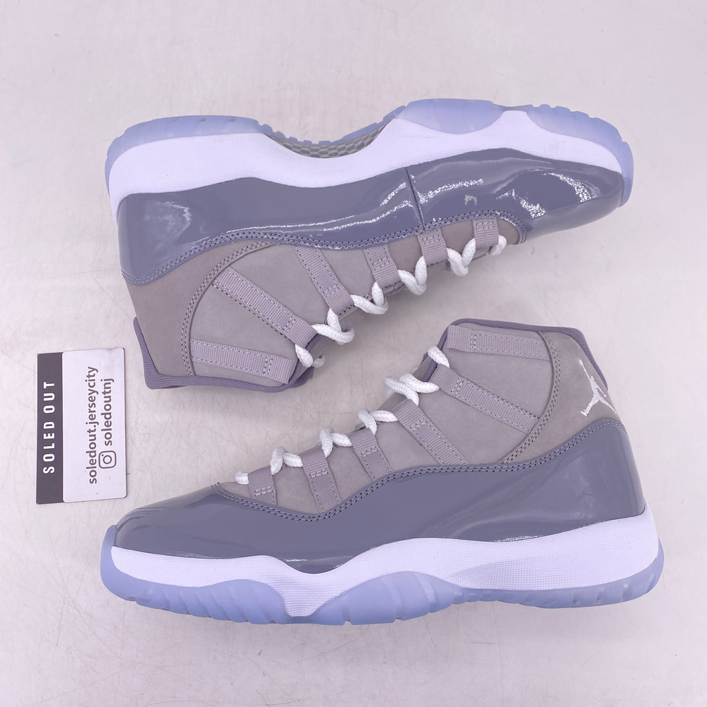 Air Jordan 11 Retro "Cool Grey" 2021 New Size 8.5