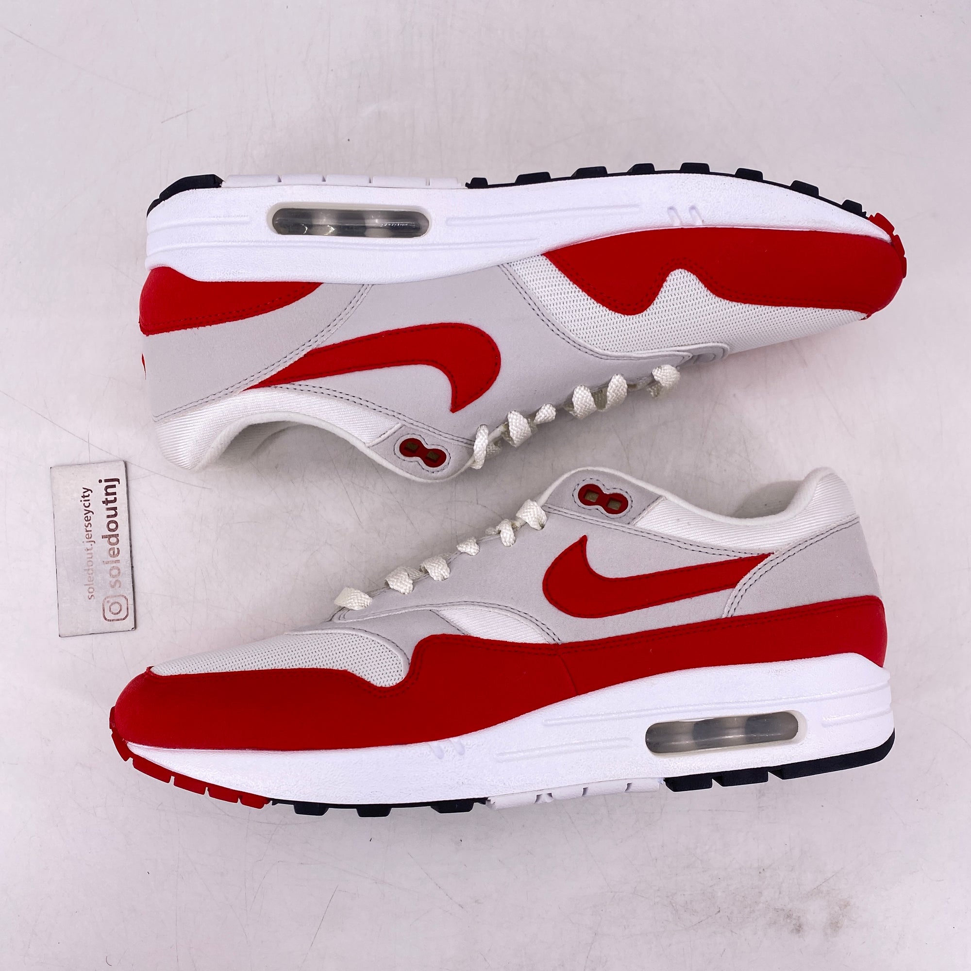 Nike Air Max 1 &quot;Anniversary Red&quot; 2017 New Size 10.5