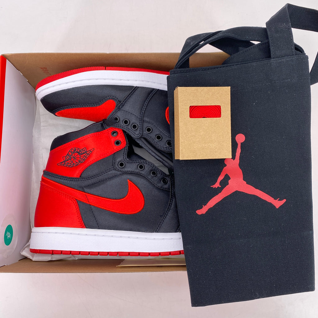 Air Jordan (W) 1 Retro High OG "Satin Bred" 2023 New Size 12W
