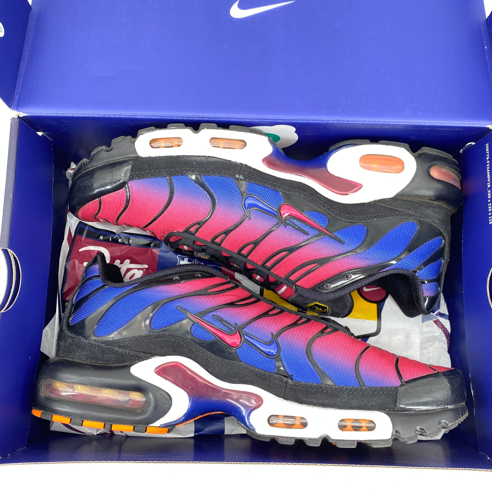 Nike Air Max Plus &quot;Patta Barcelona&quot; 2023 Used Size 10.5